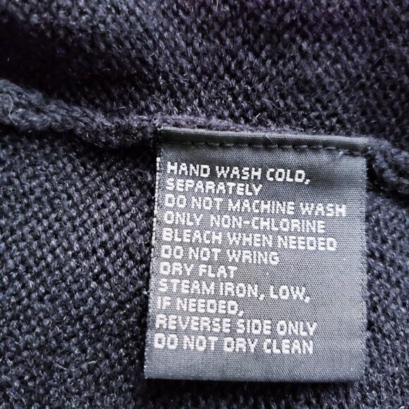 Erika Embroidered Tasseled Cowl Neck Sweater Medium - Picture 10 of 10